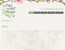 Tablet Screenshot of flowersandbaskets.co.nz